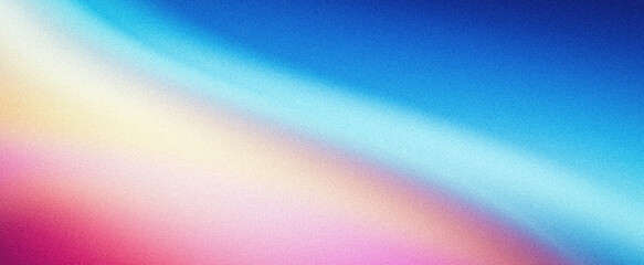 Pink blue light purple grainy background abstract noise texture gradient wave retro banner poster backdrop design
