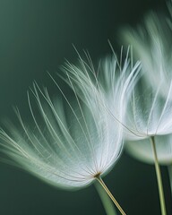 A close up of a dandelion