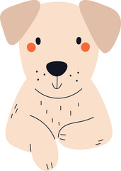 Naklejka premium Dog Cute Animal