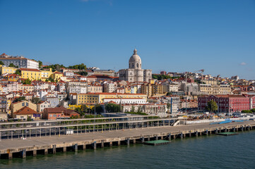 Beautiful views and architecture in Lisbon's old city.