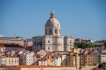 Fototapeta premium Beautiful views and architecture in Lisbon's old city.