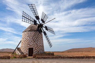 Windmühle,  Molino de Tefia, Fuerteventura