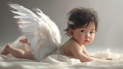 ベビーエンジェルのイメージ - image of Baby Angel - No1-23 Generative AI