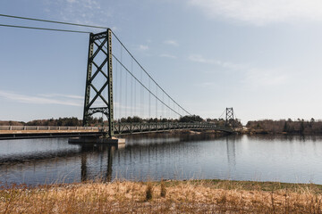 bridge over the river