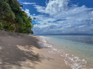 Guadeloupe - Amazing caribbean beach with many colors, no people © SAndor