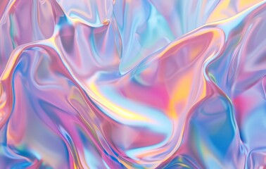 Abstract swirling lines in colorful motion create a dynamic background design