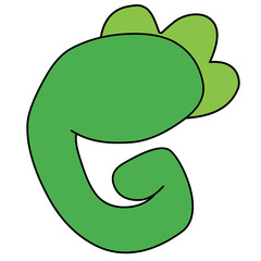 dinosaur alphabet letter