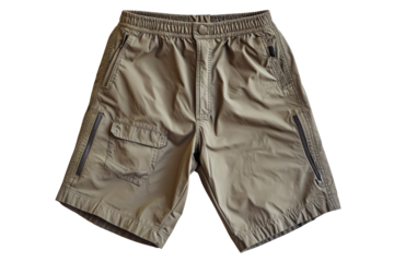 Hiking shorts for trekking, cut out - stock png.
