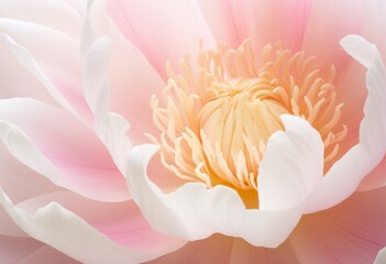 Closeup light pink beautiful peonies or rose flower. Peach fuzz. Wedding decoration background. Backdrop for greeting card, banner for valentine day and women day