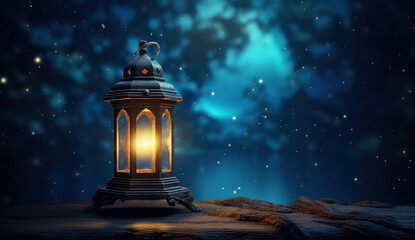 Dreamy Fairytale under the Magical Star: A Holy Flame Illuminating the Night.
