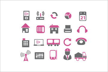 Professional Business Icons Collection for Elegant Designs