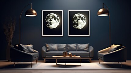 Luxury room modern interior style 