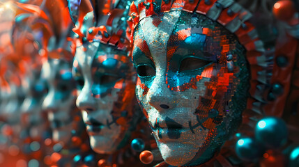 Masks with a digital twist