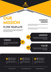 Corporate Flyer Template for your business. 
Flyer Design. Business Flyer template.