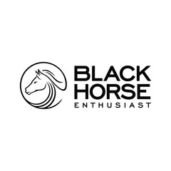 Horse Logo Design Inspiration Vector