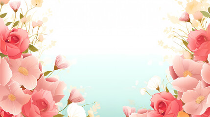 Naklejka premium Beautiful pink rose bouquet flowers background, symbol of Valentine's Day, wedding, love