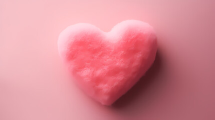 Fototapeta premium Romantic heart-shaped Valentine's Day background, symbolizing Valentine's Day, wedding, love
