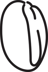 Hand drawn bread illustration on transparent background.
