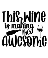 Wine Svg Bundle, Wine Lover Svg Png Bundle, Wine Shirt Designs, Quotes Sayings Cut File for Cricut, Commercial Use, Instant Download