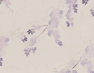 Purple floral paper texture
