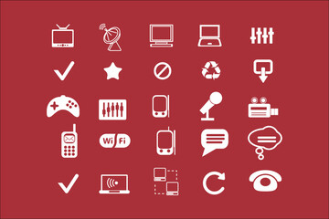 Professional Business Icons Collection for Elegant Designs