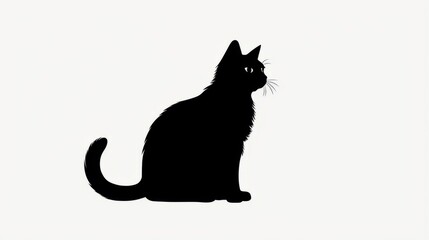Regal Cat Silhouette