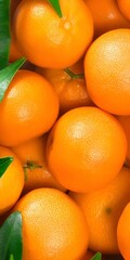 oranges on the market.oranges en vrac.