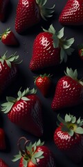 strawberries and chocolate.Fresh Strawberry.
