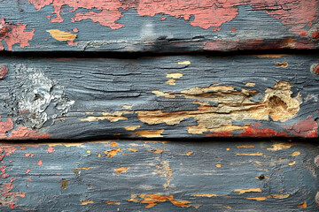 Grungy painted wood texture as background