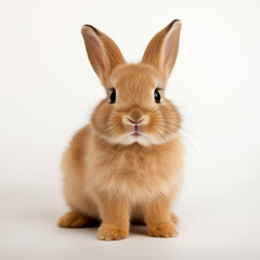 Obraz premium Baby cute adorable brown bunny