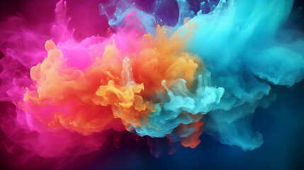 abstract colorful splash background