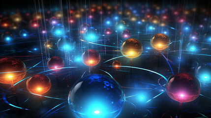 abstract background with space