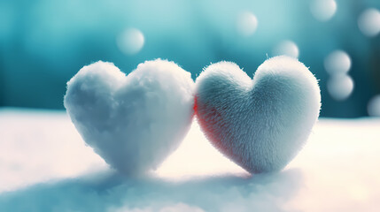 Fototapeta premium Valentine's Day, hearts, hearts, Valentine's Day background, wedding background