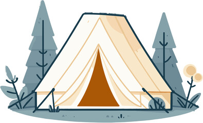 camping tent - 텐트. Generative AI