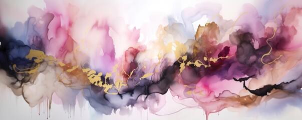 Abstract watercolor paint