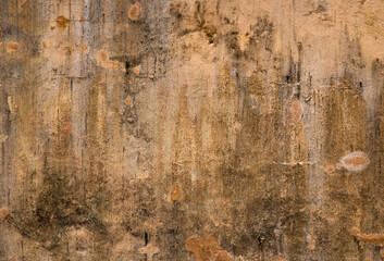 Old rust damaged brown orange wall grunge texture wallpaper background