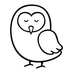 Cute Sweet Dream Lullaby sleepy vector art. Cartoon character for kids design illustration