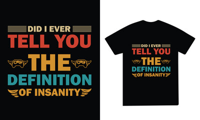 Gaming T-shirt Design Template