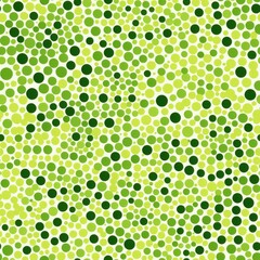 Australian round lime green small australian seamless pattern