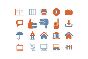 Professional Business Icons Collection for Elegant Designs
