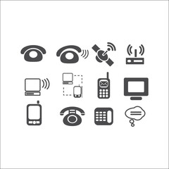 Professional Business Icons Collection for Elegant Designs