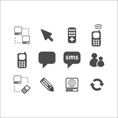 Professional Business Icons Collection for Elegant Designs