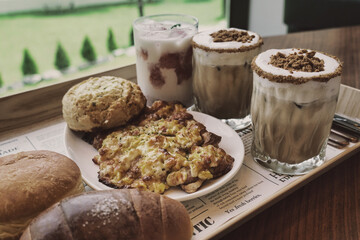 stew with potatoes and herbs