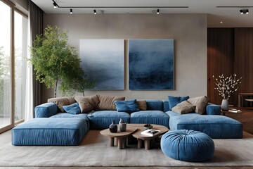 Modern living room is 4