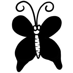 black butterfly
