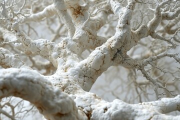 Abstract vie of neuron pattern background