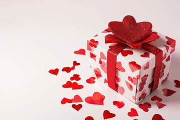 Photo of a romantic gift box