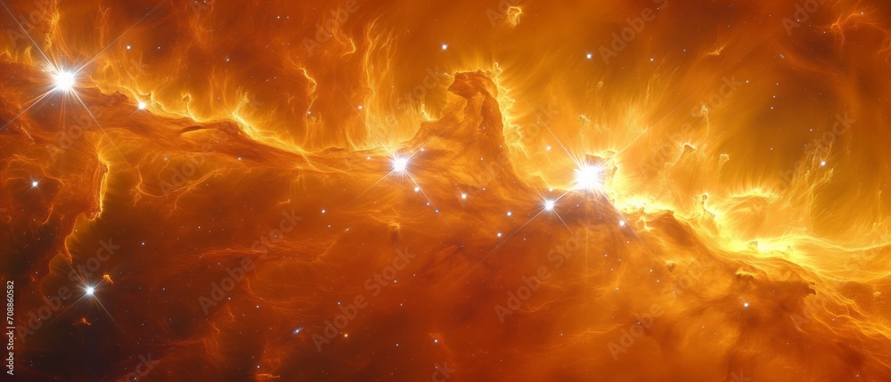 Wall mural an abstract nebular and deep space concept, suitable for use as a background, wallpaper, or wall art