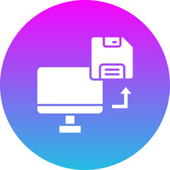 Fototapeta premium Backup Icon