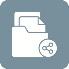 Folder Sharing Icon
